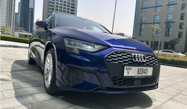 Audi A3 2024 car Hire in Dubai